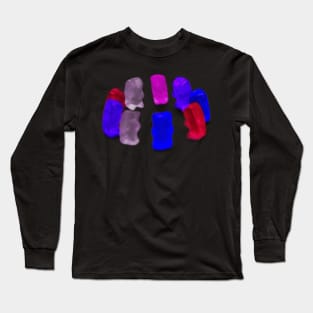 gummy bear circle Long Sleeve T-Shirt